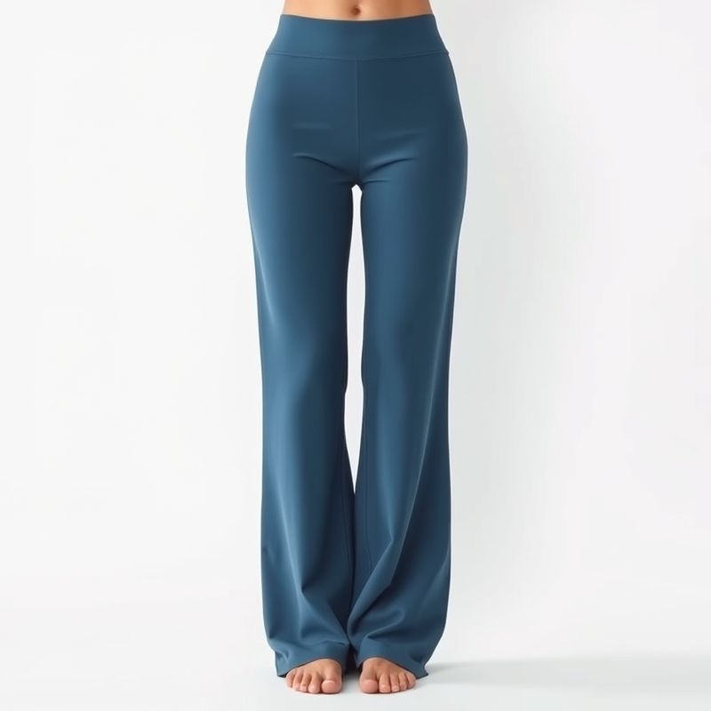 black yoga flare pants