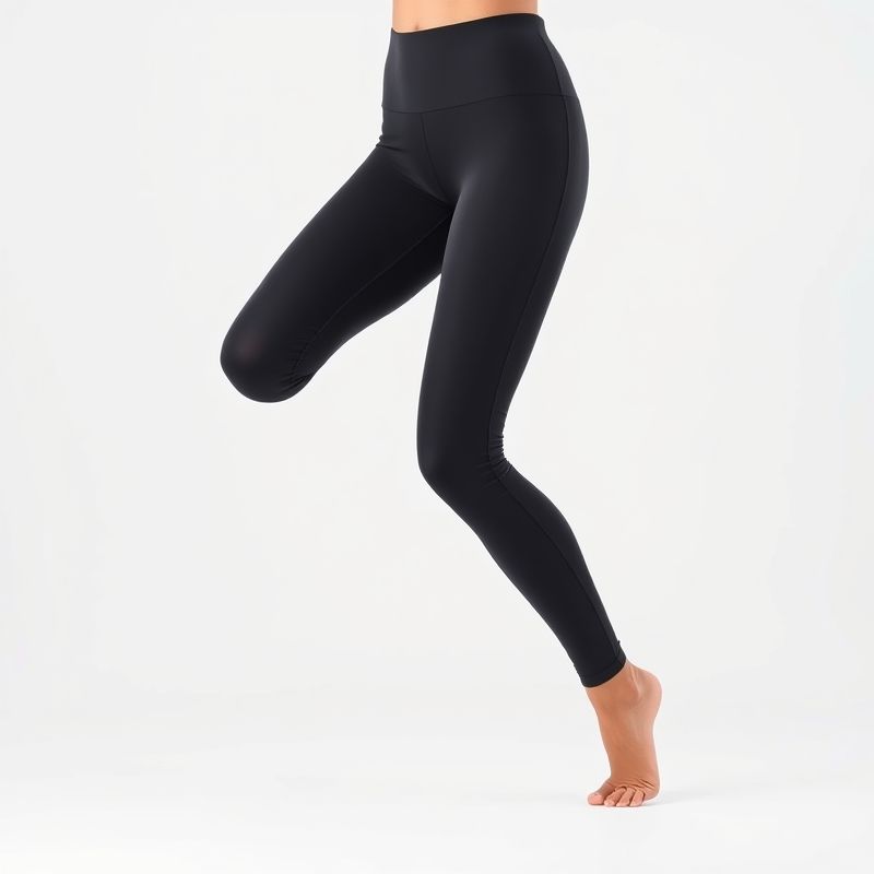 black yoga pants