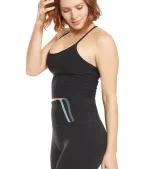 Spacedye Slim Racerback Cropped Tank