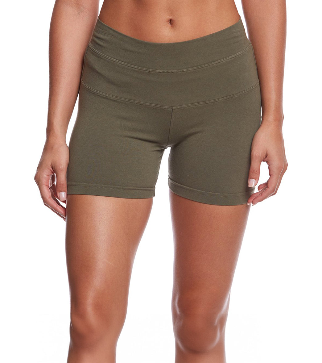 High Rise Yoga Booty Shorts