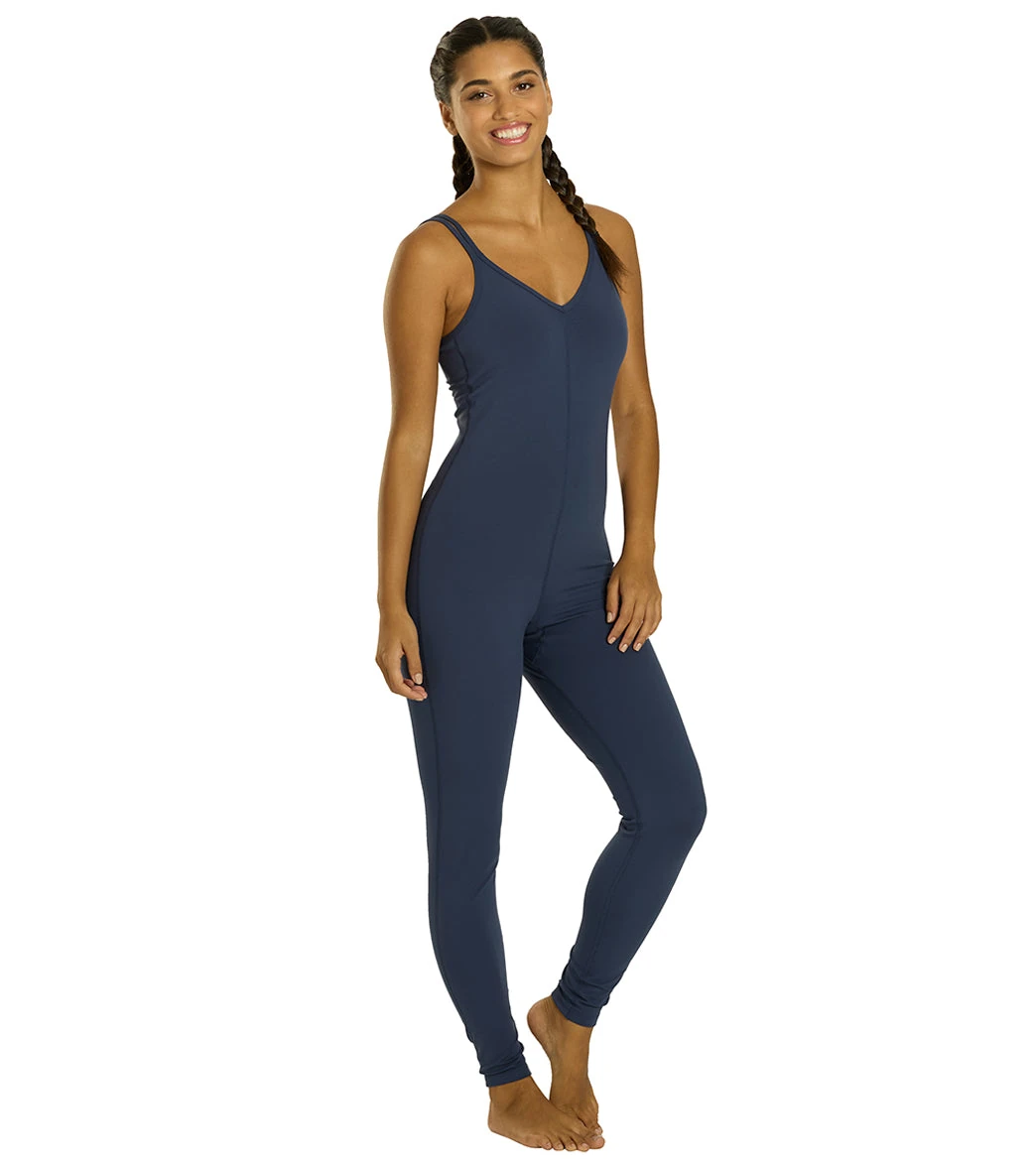 Radiant Solid Strappy Back Long Leotard 28" Radiant Solid Strappy Back Long Leotard 28"