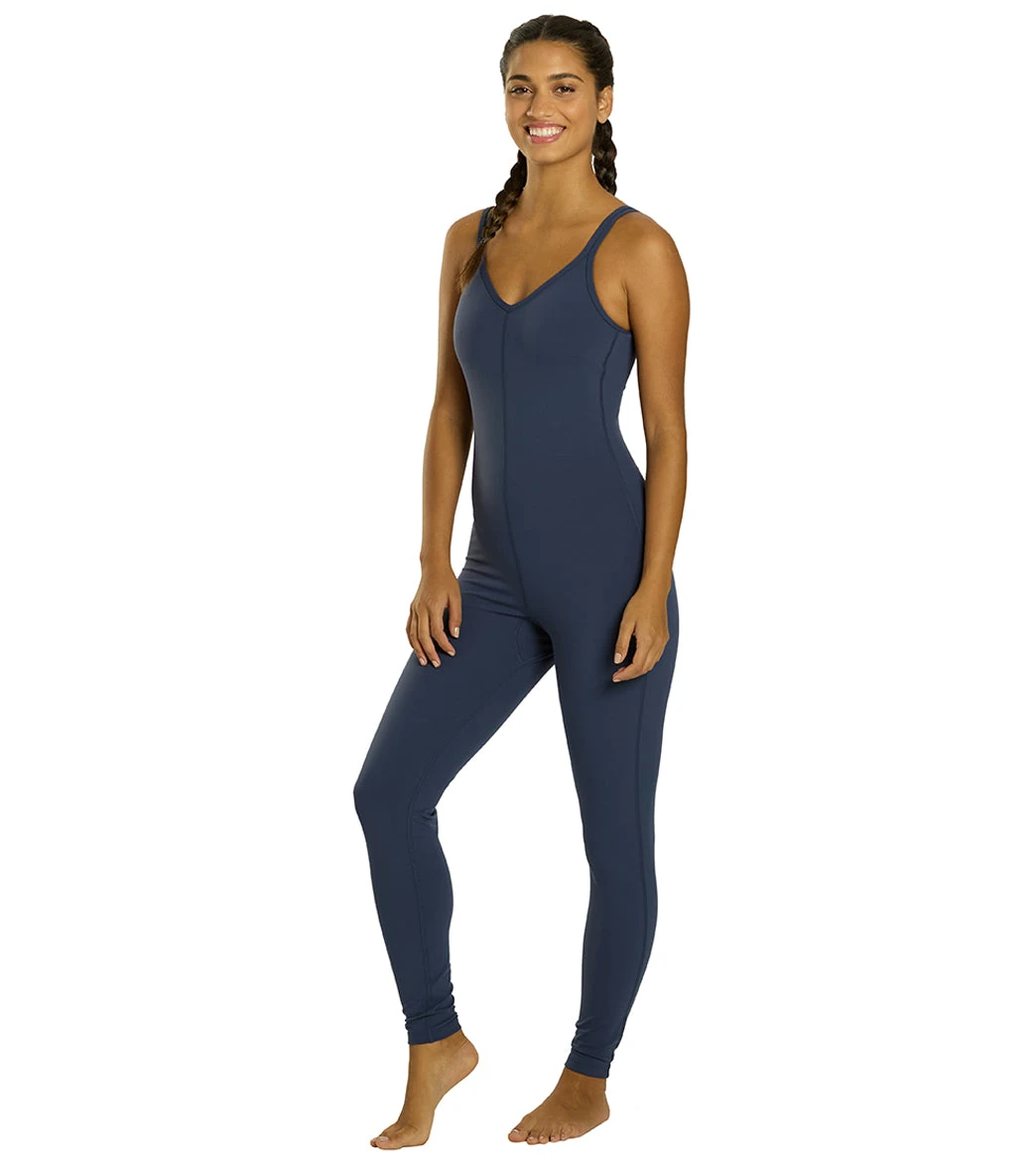 Radiant Solid Strappy Back Long Leotard 28" Radiant Solid Strappy Back Long Leotard 28"
