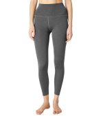 Heather Rib High Waisted 7/8 Yoga Leggings