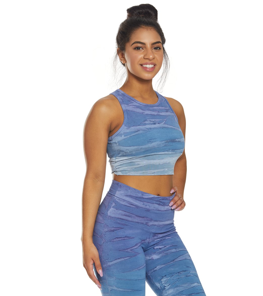 Wrap Back Yoga Crop Top Wrap Back Yoga Crop Top