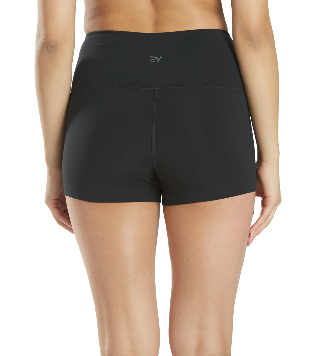 Uphold Solid High Waisted Hot Yoga shorts 1" Uphold Solid High Waisted Hot Yoga shorts 1"