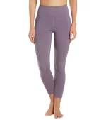 Uphold Solid High Waisted 7/8 Leggings With Pockets 25"