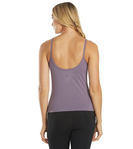Divine Solid Scoop Back Support Tank