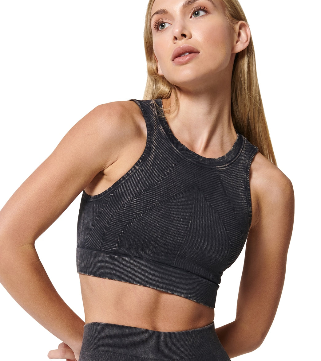 One By One Mineral Wash Crop Top One By One Mineral Wash Crop Top