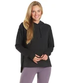 Diverse Solid Hi-Low Hooded Sweatshirt