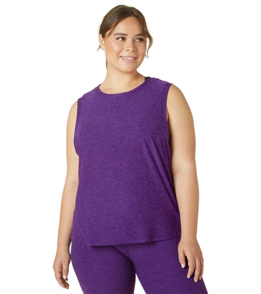 Plus Featherweight Spacedye Balanced Muscle Yoga Tank Plus Featherweight Spacedye Balanced Muscle Yoga Tank