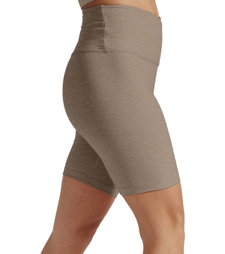 Spacedye At Your Leisure High Waisted Biker Shorts