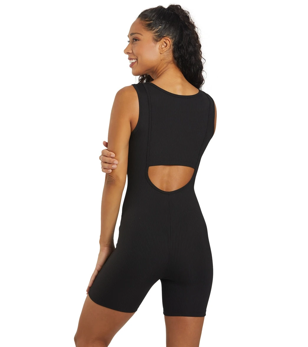 Ribbed Biker Onesie Ribbed Biker Onesie