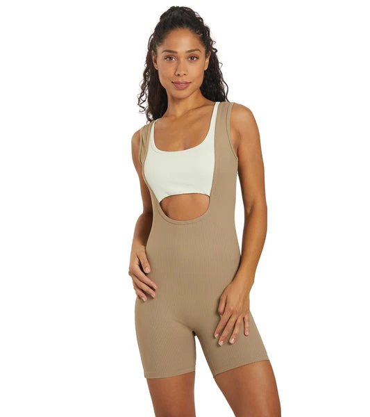 Ribbed Biker Onesie Ribbed Biker Onesie