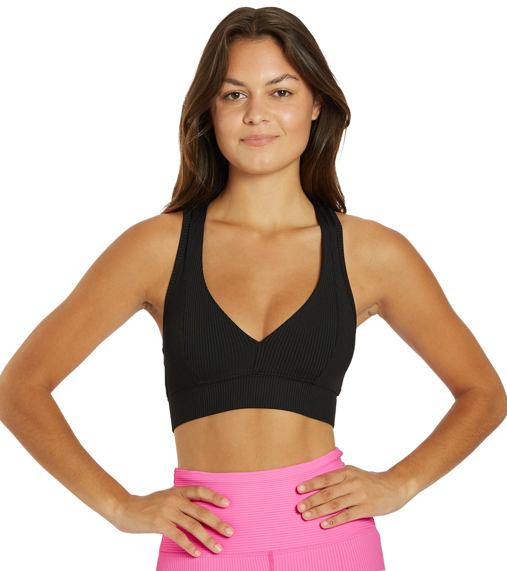 Tess Ribbed V Bra Tess Ribbed V Bra