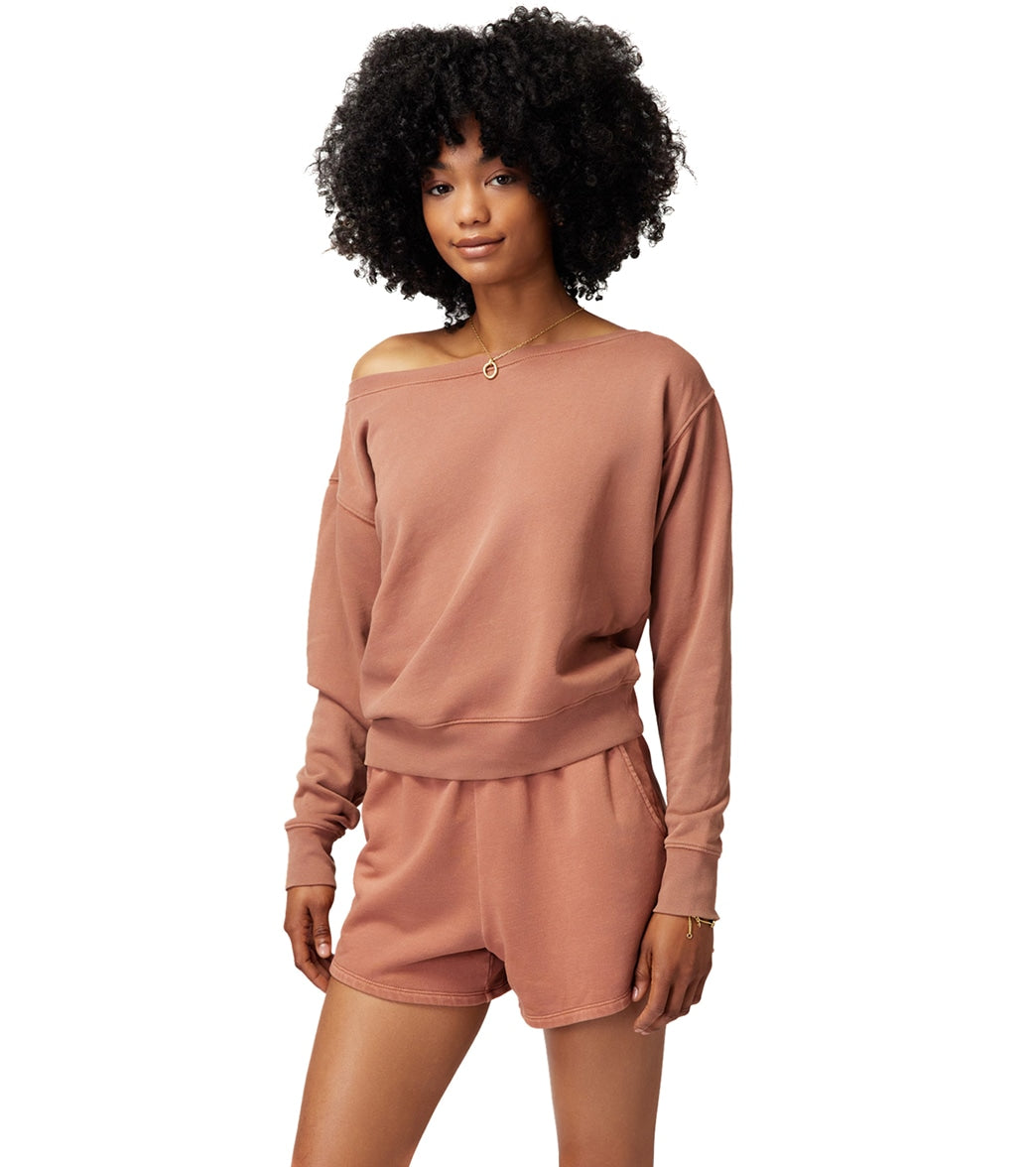 Vida Off Shoulder Long Sleeve Top Vida Off Shoulder Long Sleeve Top