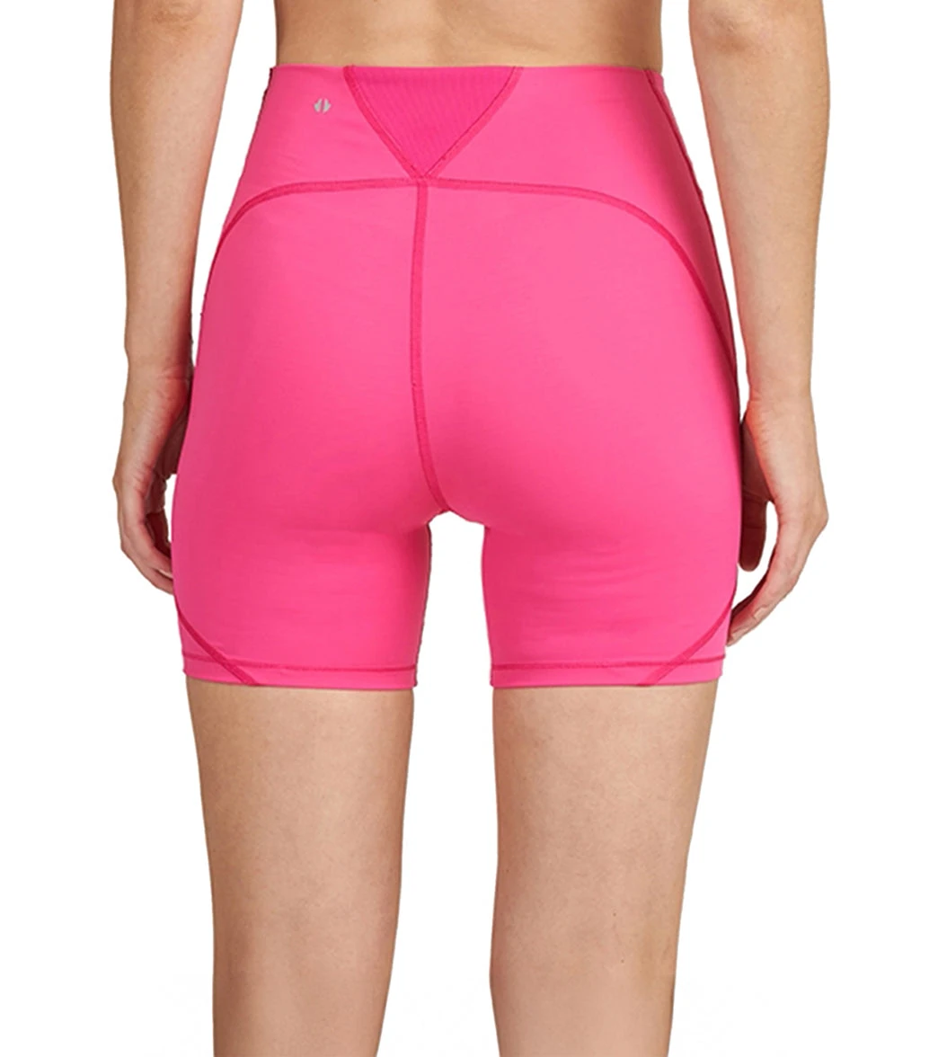 Thrive Societe Rib Inset Seamed Bike Short Thrive Societe Rib Inset Seamed Bike Short