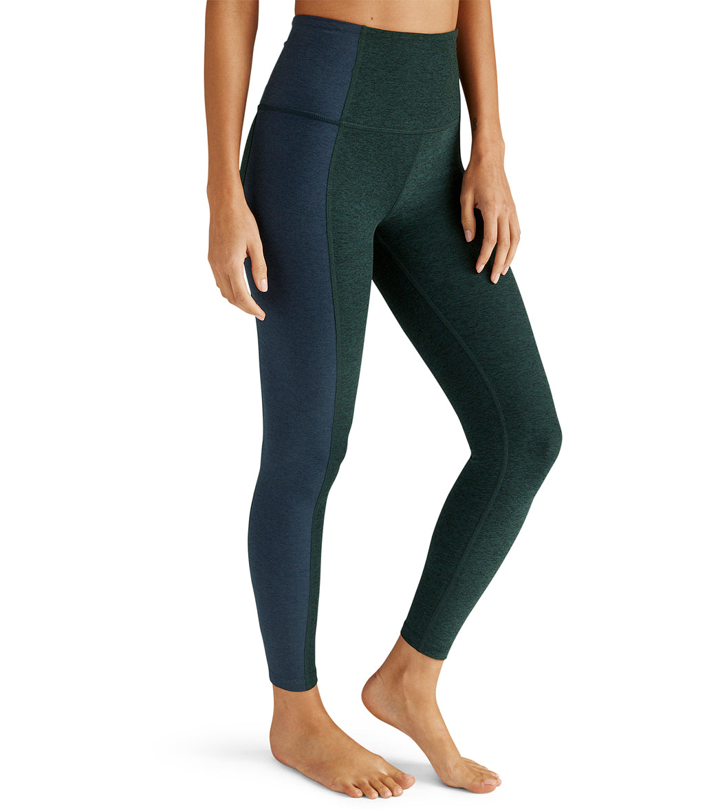 Spacedye Vitality Colorblock High Waisted Midi Legging Spacedye Vitality Colorblock High Waisted Midi Legging
