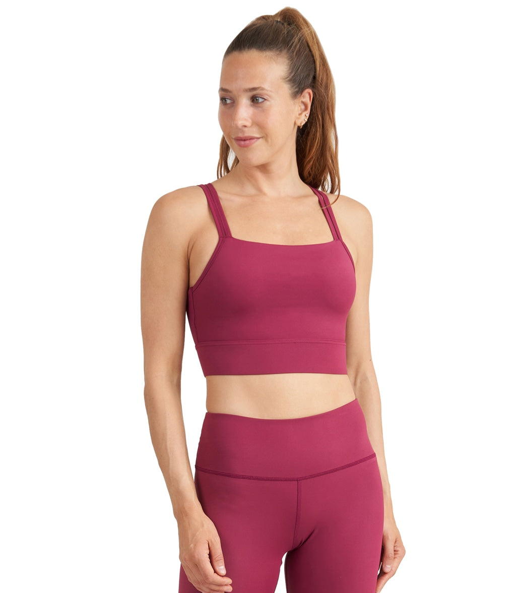 Thrive Societe Strappy Square Neck Bra