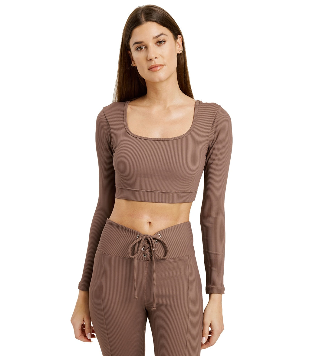 Ribbed Cropped Long Sleeve Ribbed Cropped Long Sleeve