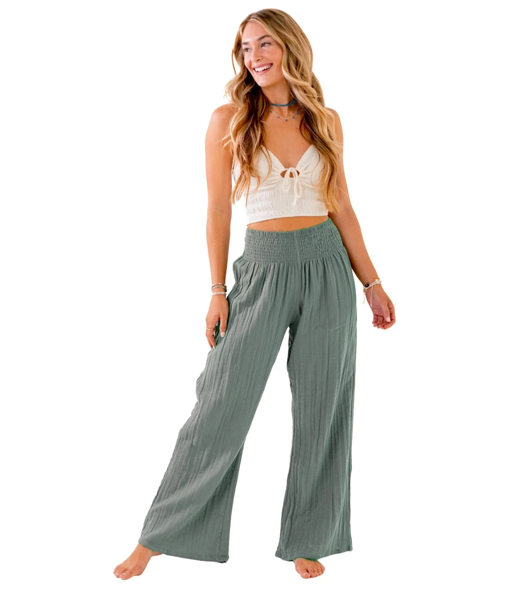 Lotus and Luna Wide Leg Cotton Pants Lotus and Luna Wide Leg Cotton Pants