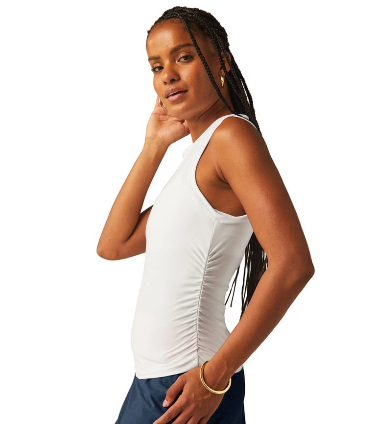Featherweight Your Fit Shirred Tank