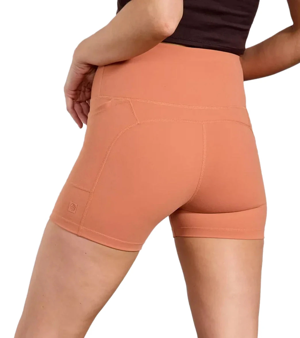 MPG Sport Velocity High-Rise Side Pocket Short 4" Peached MPG Sport Velocity High-Rise Side Pocket Short 4" Peached