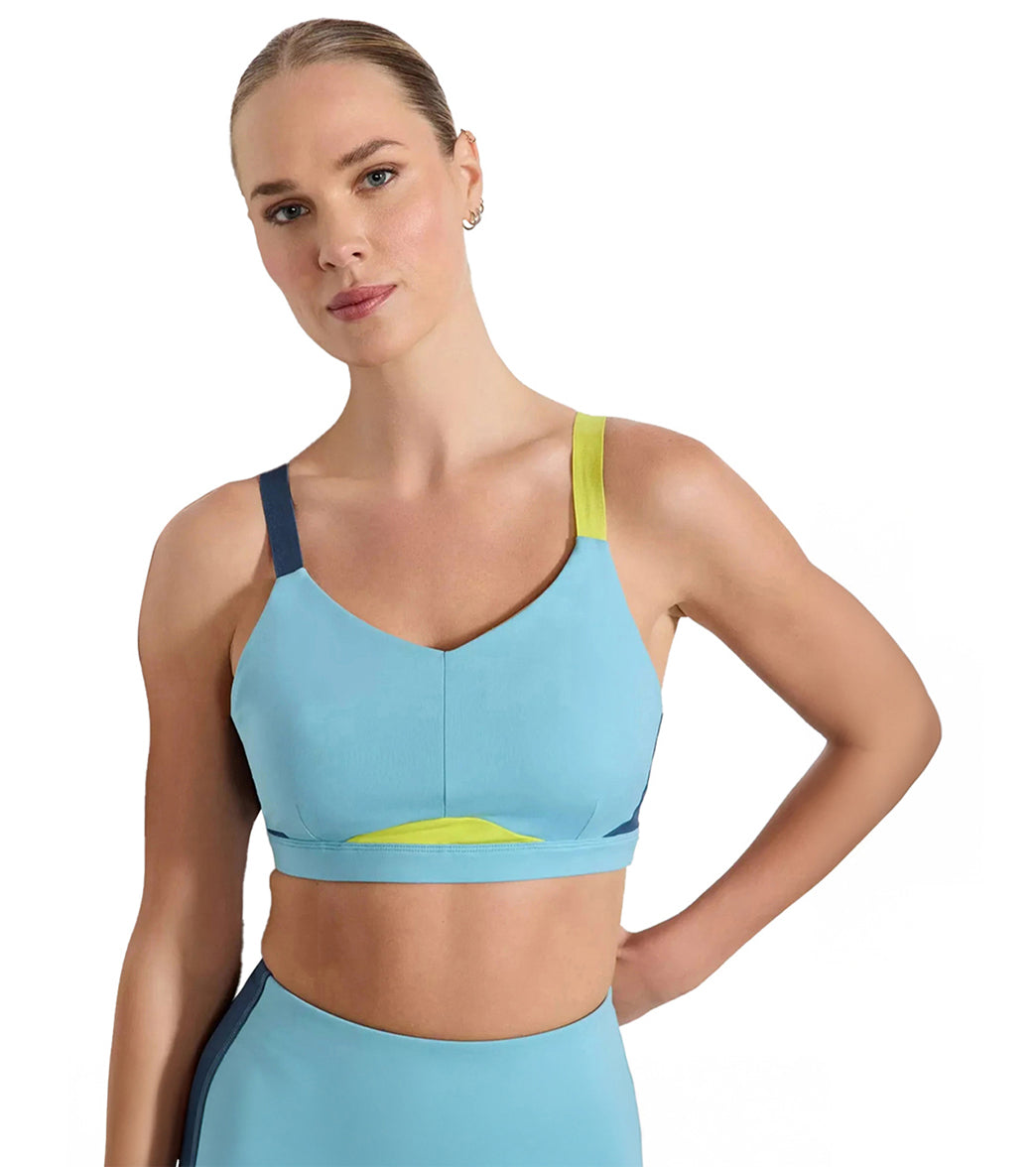 MPG Sport Vital Paneled Medium Support Mesh Back Bra MPG Sport Vital Paneled Medium Support Mesh Back Bra