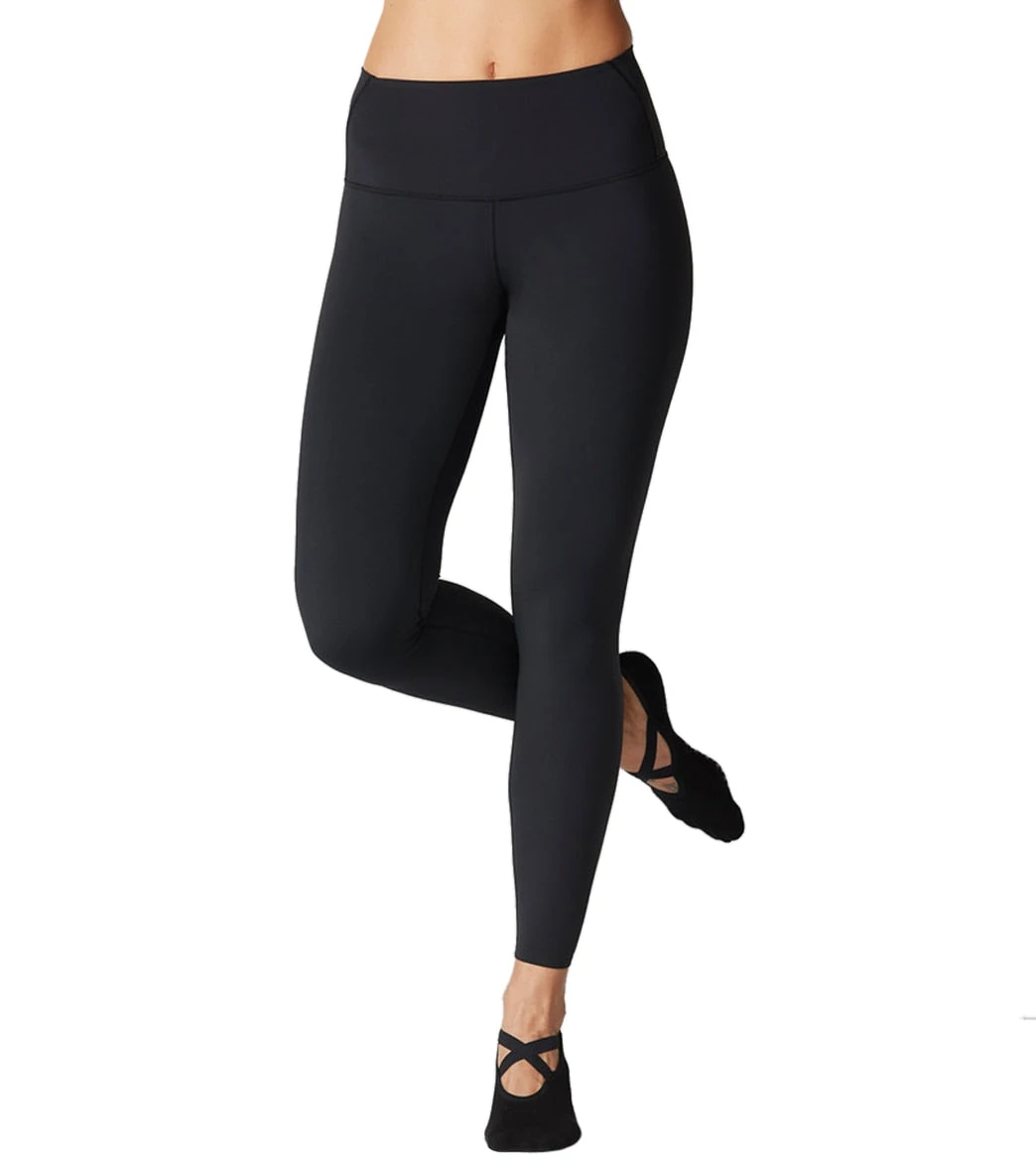 High Waisted 7/8 Yoga Leggings The Bondi to Byron Guide to Pilates Clothes Australia Every Woman Needs in Her Kit