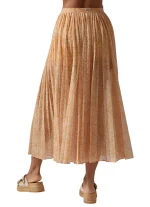 Pleated Active Coverup Skirt