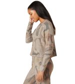 Brushed Up Cropped Pullover