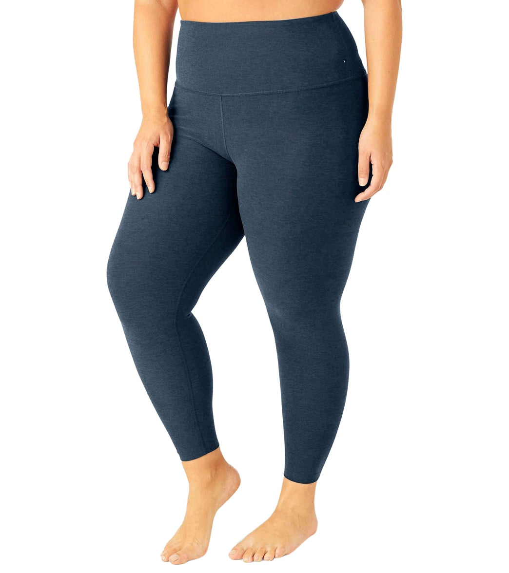 Plus Spacedye Out of Pocket High Waisted Midi Legging Plus Spacedye Out of Pocket High Waisted Midi Legging