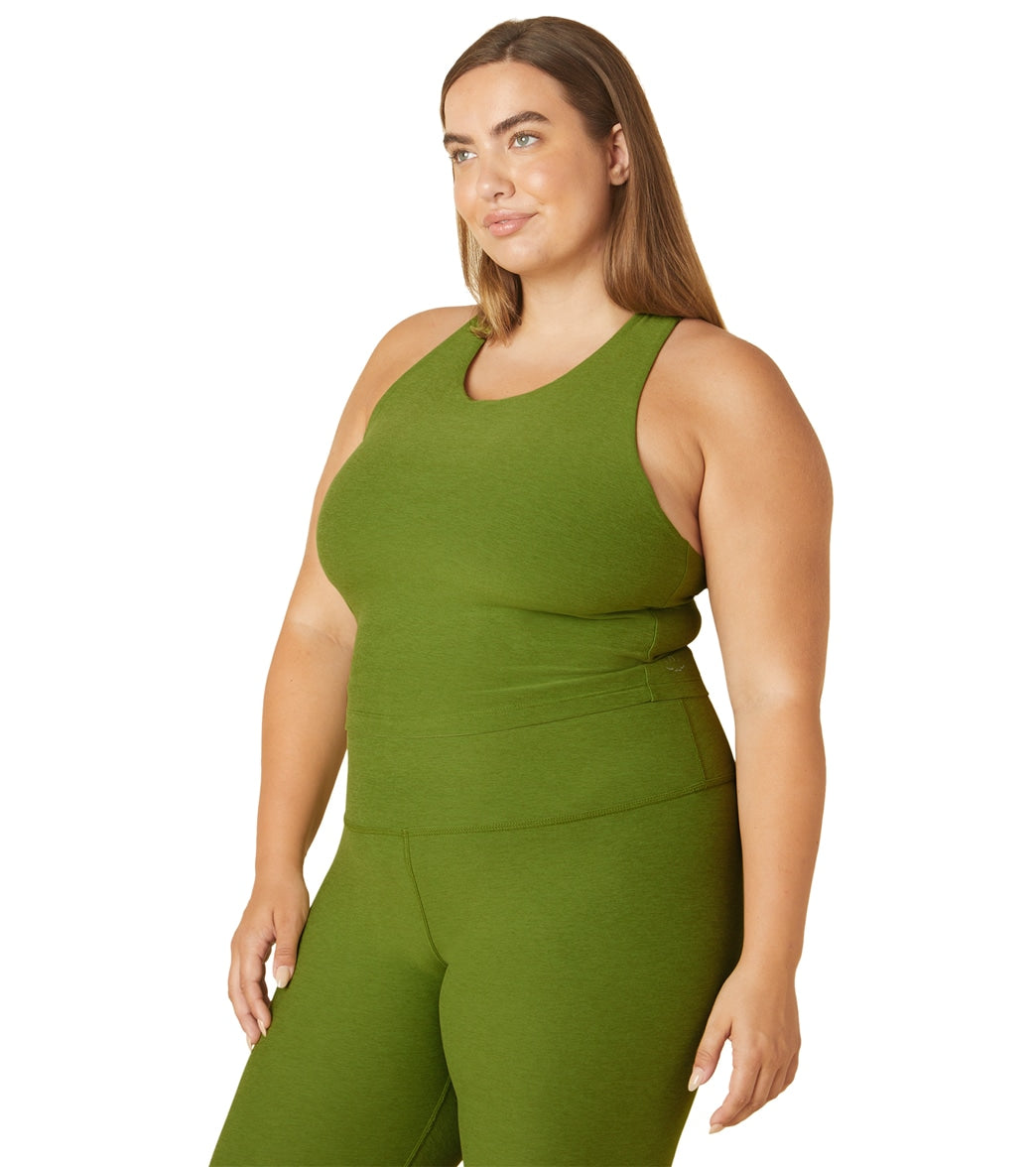 Plus Size Spacedye Focus Cropped Tank Plus Size Spacedye Focus Cropped Tank