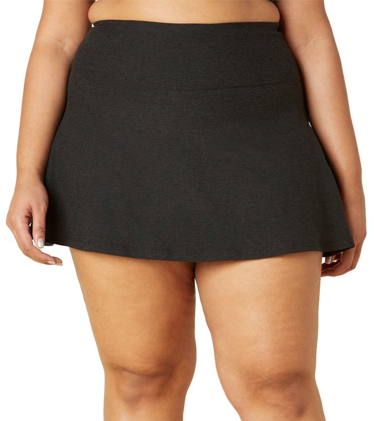 Plus Size Spacedye Tie Breaker Circle Skirt