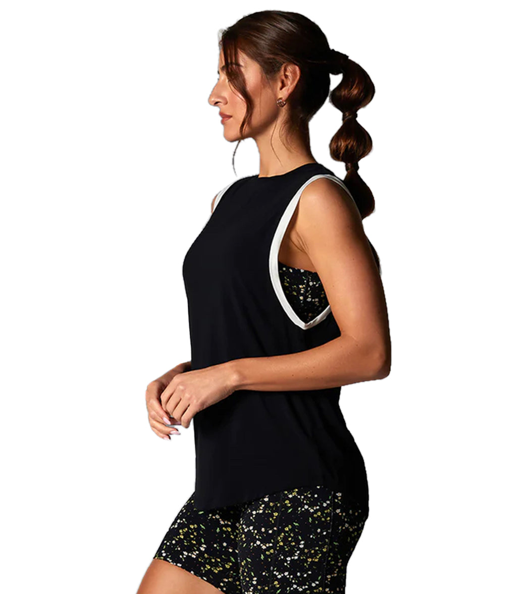 High Neck Muscle Tank High Neck Muscle Tank